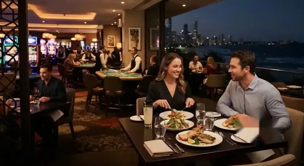 Terrace reception overlooking Darling Harbour